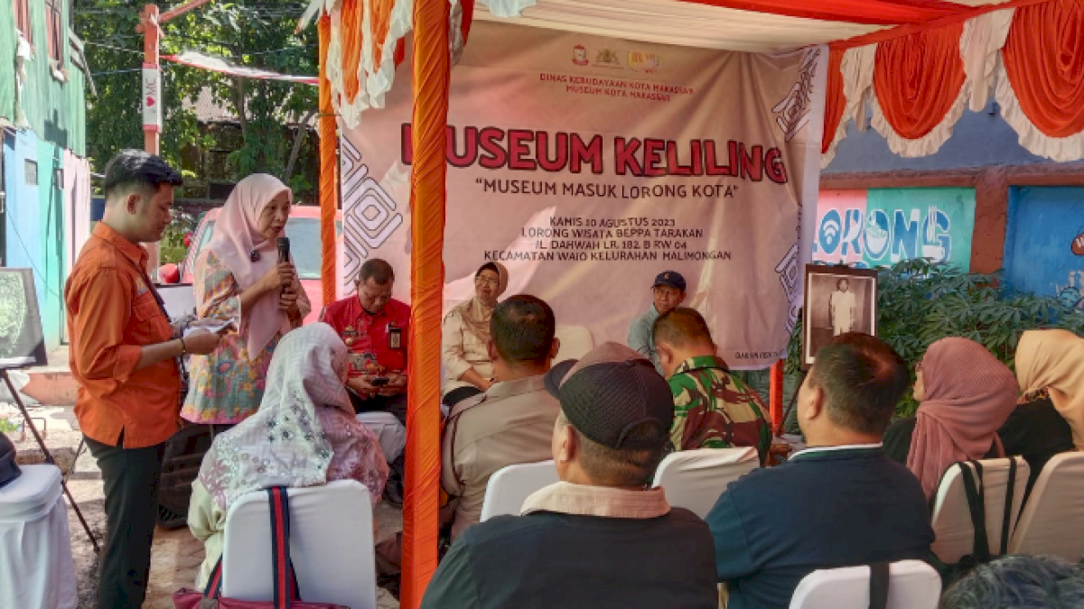 Camat Wajo Buka Sosialisasi Museum Masuk Lorong Kota