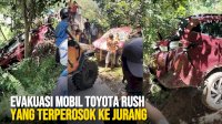 VIDEO: Evakuasi Mobil Toyota Rush yang Terperosok ke Jurang di Poros Toraja-Palopo