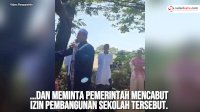 VIDEO: Heboh, Aksi Demo Penolakan Pembanguna Sekolah Kristen di Parepare
