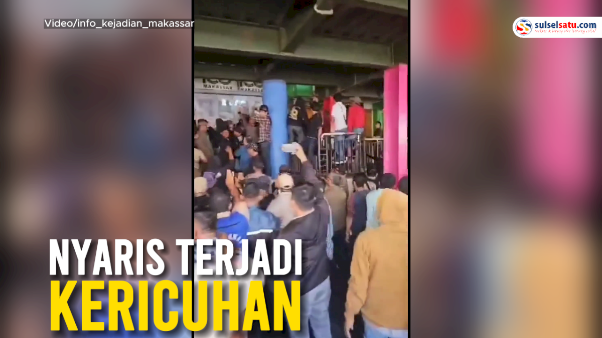 VIDEO: PD Pasar Makassar Ambil Alih Pengelolaan Pasar Butung, Nyaris terjadi Kericuhan