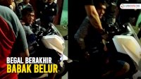 VIDEO: Begal Berakhir Babak Belur, Ternyata Korban Adalah Anggota Resmob Direskrimum Polda Sulsel