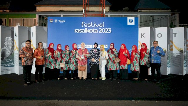 Ketua TP PKK Kota Makassar Indira Yusuf Ismail menghadiri gala dinner Serahesan Istri Wali Kota "RASAIKOTA" Apeksi 2023 di Kota Ternate. Foto: Istimewa