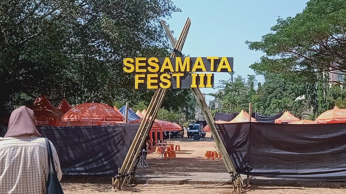 HMJ Ilmu Perpustakaan UIN Alauddin Makassar Gelar Event Sesamata Fest