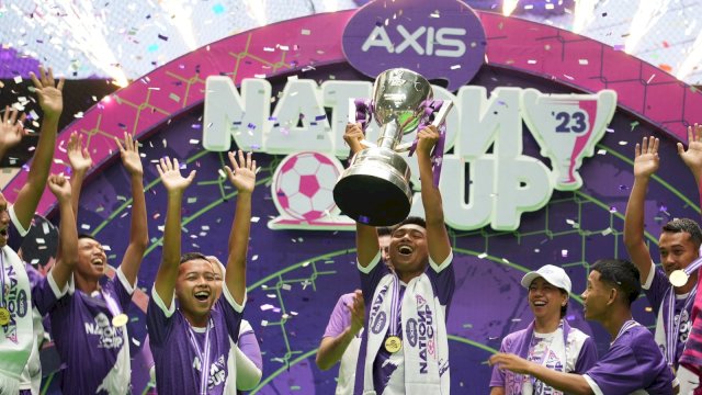 SMAN 8 Makassar juara pertama AXIS Nation CUp 2023. Foto: Istimewa