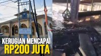 VIDEO: Kebakaran di Masjid Nurul Amin Bantaeng, Kerugian Mencapai Rp200 Juta