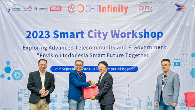 PINS bekerja sama dengan CHT INFINITY Group hadirkan Smart City Workshop 2023. Foto: Istimewa