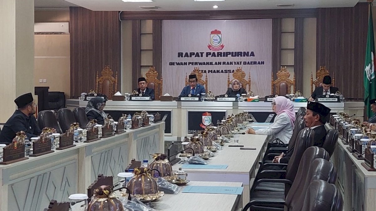 DPRD Kota Makassar Resmi Usulkan Pemberhentian Wakil Wali Kota Makassar Fatmawati Rusdi