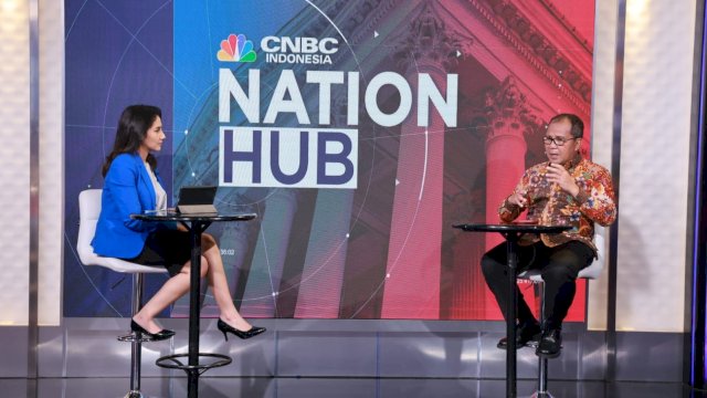 Wali Kota Makassar Danny Pomanto dalam acara Nation Hub. Foto: Istimewa