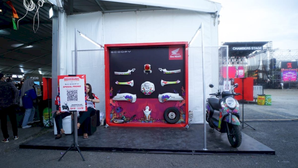 Asmo Sulsel Komitmen Dekatkan Honda dengan Masyarakat, Dukung 14th Annual Rock in Celebes