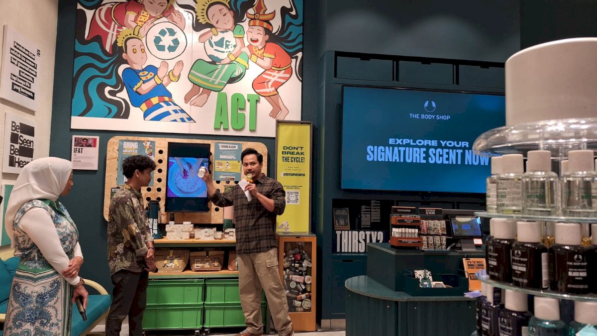 The Body Shop Buka Gerai Change-making Beauty Store di Makassar, Desain Ramah Lingkungan dan Berkelanjutan