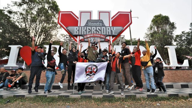 Honda Bikers Day 2023 yang dimeriahkan berbagai bikers dari seluruh Indonesia. Foto: Istimewa