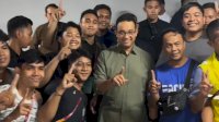 VIDEO: Momen saat Capres Anies Nonton Piala Dunia di JIS