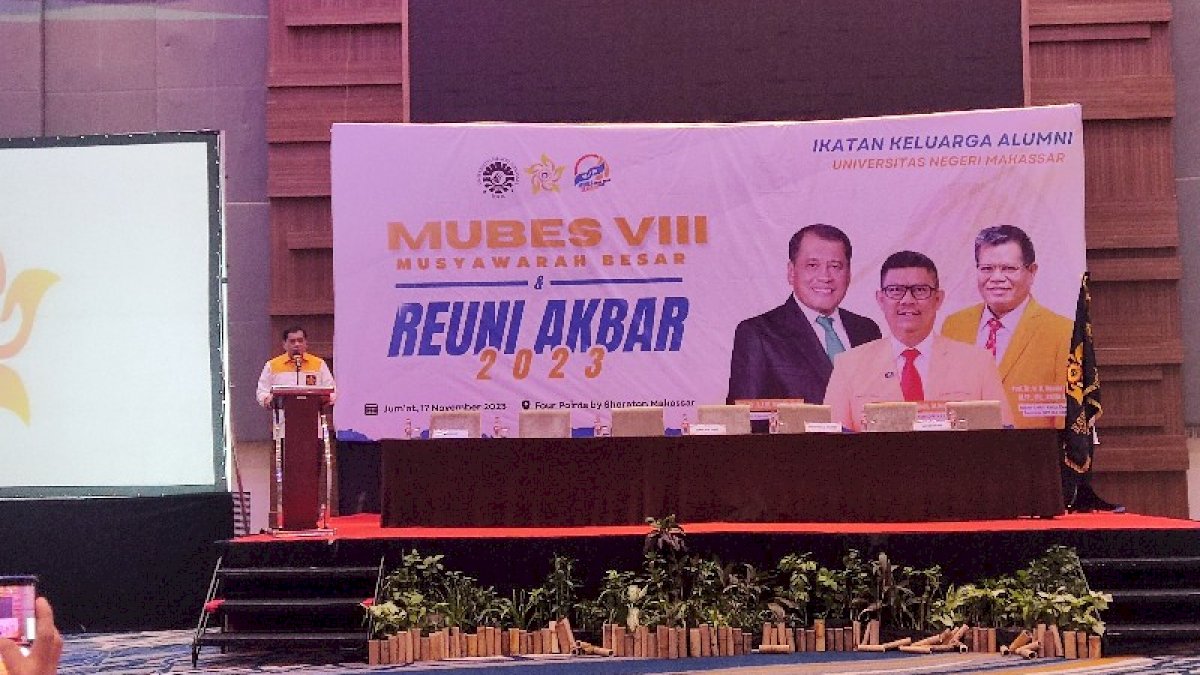 Mubes ke VIII dan Reuni Akbar 2023 IKA UNM Resmi Dibuka