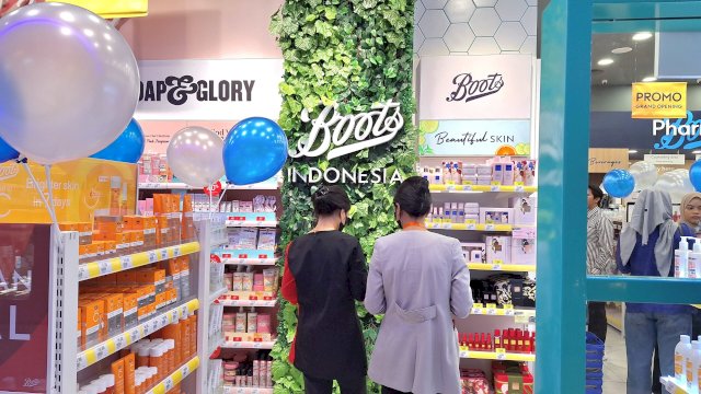 Store kedua Boots Indonesia di TSM Makassar. Foto: Sri Wahyu Diastuti/Sulselsatu.com