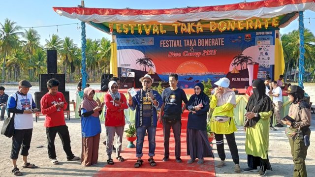 BI Sulsel ikut berkontribusindi Festival Takabonerate. Foto: Istimewa