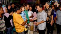 Bahtiar Disambut Tarian Mappadendang dan Mattojang Saat Hadiri Pesta Adat Masyarakat Saoraja Kulo
