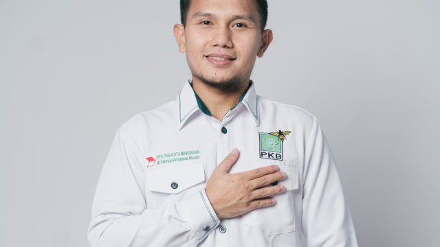 Politisi muda PKB Makassar Fahrizal Arrahman Husain. Ist