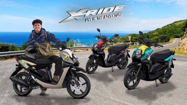 Warna baru Yamaha X-Ride 125. Foto: Istimewa