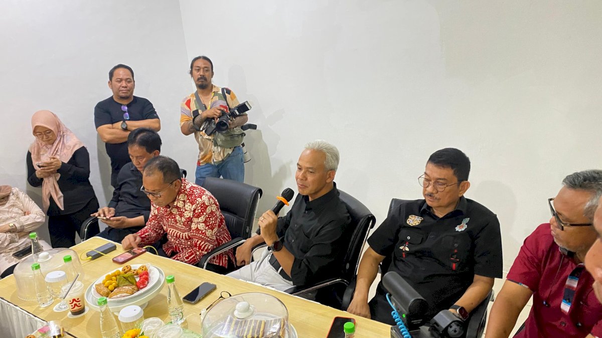 Ganjar Pranowo Harap Tim Pemenangannya di Sulsel Tak Baper