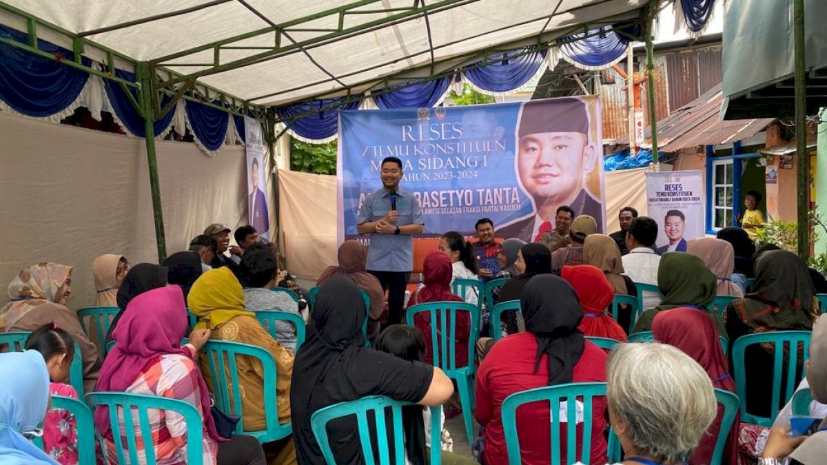 Warga Keluhkan Drainase Saat Andre Reses di Sawerigading