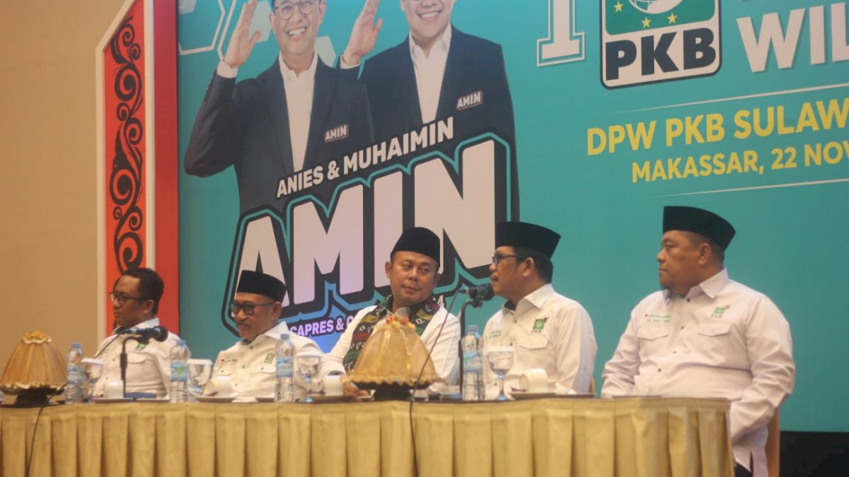 Azhar Arsyad Pastikan Kader PKB di Sulsel Menangkan AMIN, Terbukti Main Dua Kaki Langsung Pecat