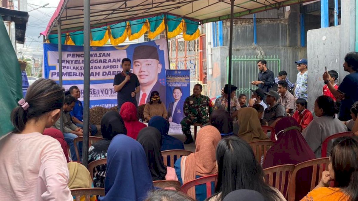 Warga Bontoala Keluhkan KIS Saat Andre Gelar Pengawasan APBD