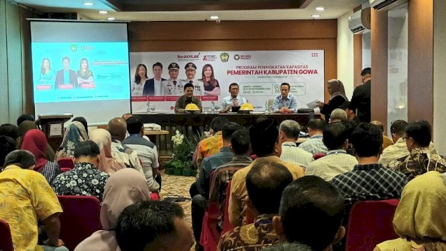Pelatihan publik speaking ASN Pemkab Gowa. Foto: Istimewa