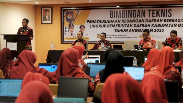 Bimtek SIPD Pemkab Gowa. Foto: Istimewa