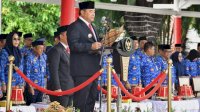 Pesan Bahtiar Saat HUT Korpri: Ngurus Provinsi Ini Tidak Boleh di Urip Sumoharjo Saja