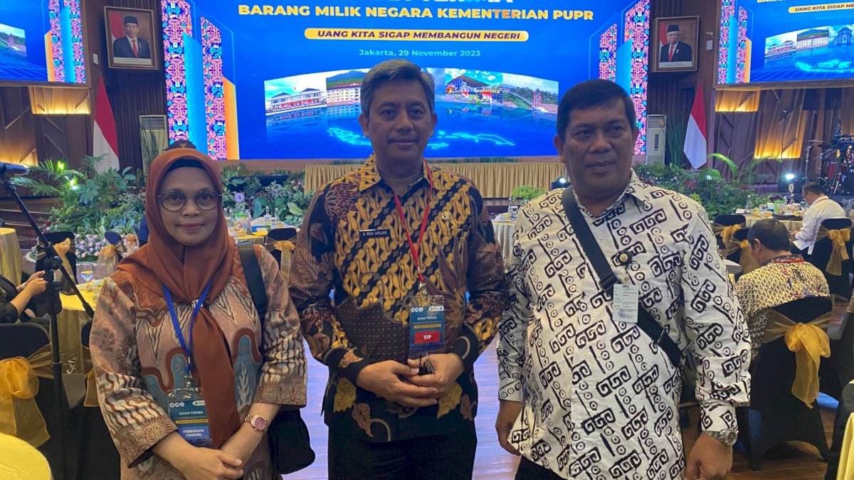 Pemprov Sulsel Terima 3 Aset BMN dari Kementerian PUPR