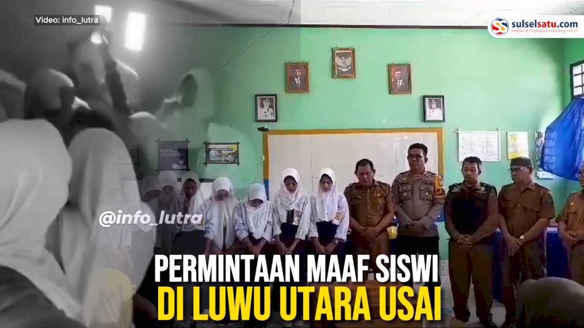 VIDEO: Permintaan Maaf Siswi di Luwu Utara Usai Video Joget di Musala Viral