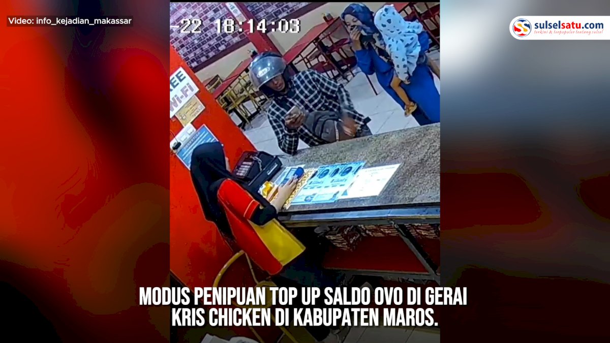 VIDEO: Viral, Modus Penipuan Top Up Saldo OVO di Maros