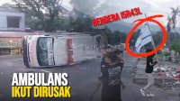 VIDEO: Bentrokan Antara Pro Israel dan Palestina, Ambulans Ikut Dirusak