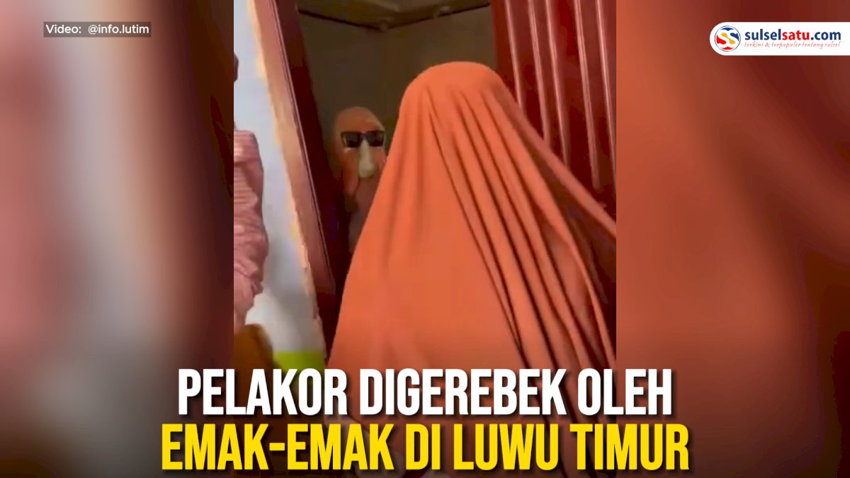 VIDEO: Wanita Diduga Pelakor Digerebek oleh Emak-emak di Luwu Timur