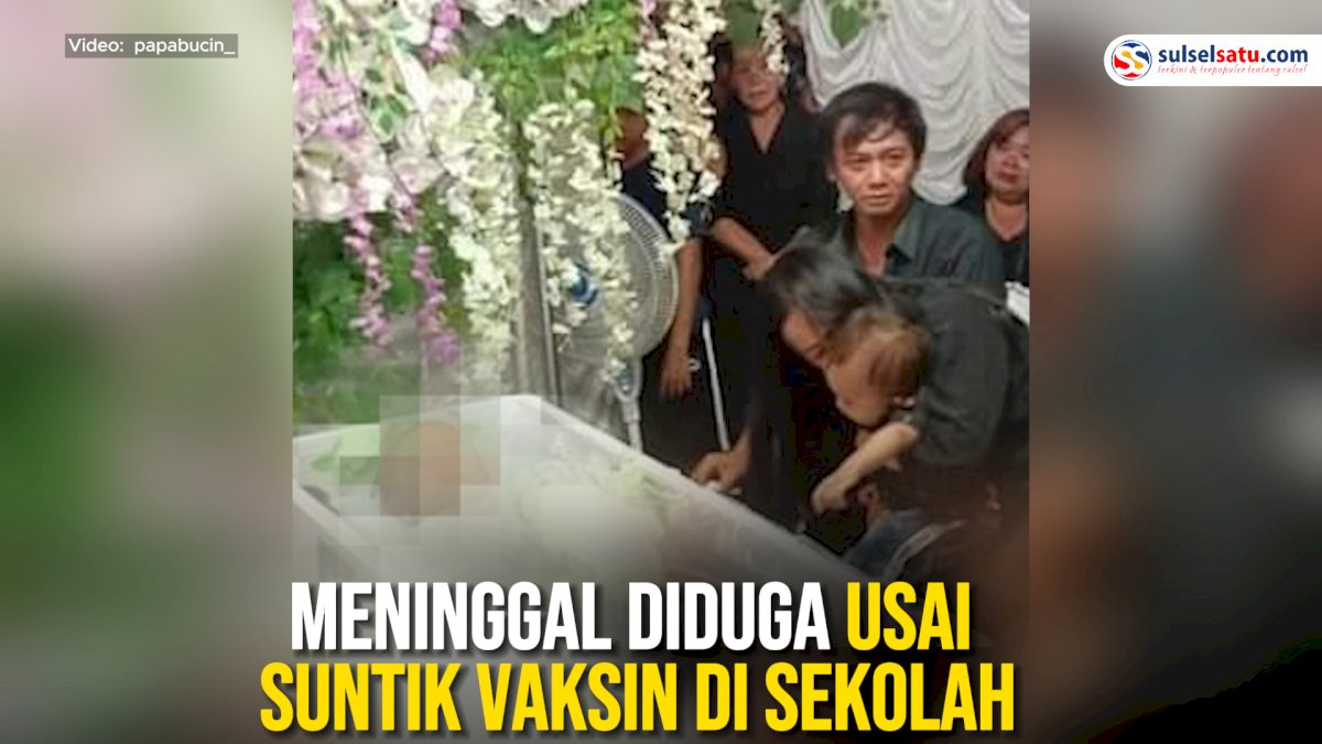 VIDEO: Heboh, Murid di Minahasa Selatan Meninggal Diduga Usai Suntik Vaksin di Sekolah