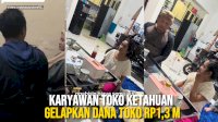 VIDEO: Viral, Karyawan Toko Ketahuan Gelapkan Dana Toko Rp1,3 M