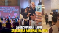 VIDEO: Capres Ganjar Hadiri Sarasehan Nasional IKA UNM
