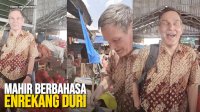 VIDEO: Viral, Bule Asal Irlandia Mahir Berbahasa Enrekang Duri