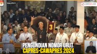 VIDEO: Pengundian Nomor Urut Capres-Cawapres 2024