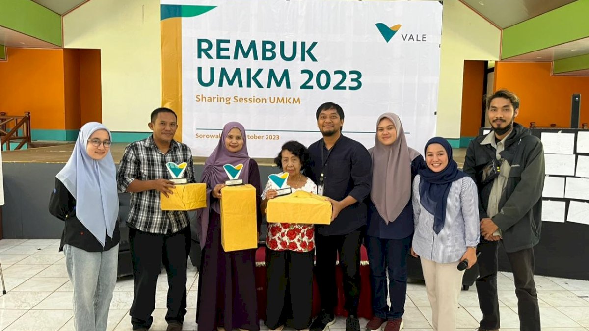PT Vale Motivasi Pelaku Usaha Lokal Melalui Rembuk UMKM untuk Kembangkan Bisnis