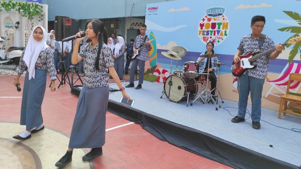 Siswa SMA se-Kota Makassar Siap Adu Bakat di Classy Yamaha Youth Festival 2023