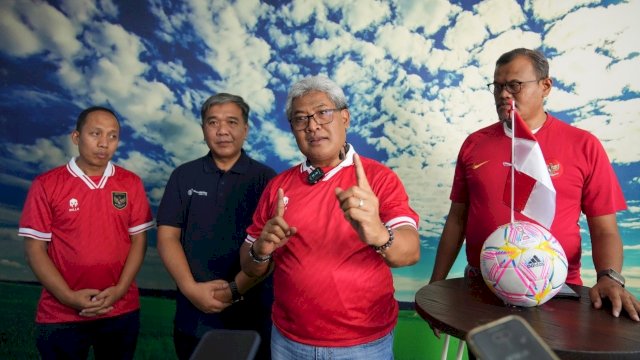 Telkom saat jumpa media jelang pembukaan pertandingan sepak bola bertaraf internasional FIFA U-17 World Cup 2023 di Surabaya, beberapa waktu yang lalu. Foto: Istimewa