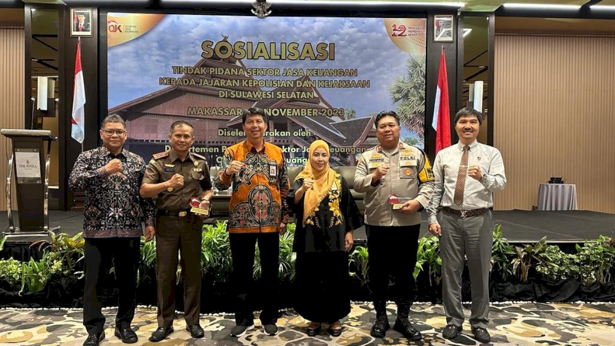 OJK Perkuat Penanganan Tindak Pidana Sektor Jasa Keuangan dengan Sosialisasi kepada Polri dan Kejaksaan RI