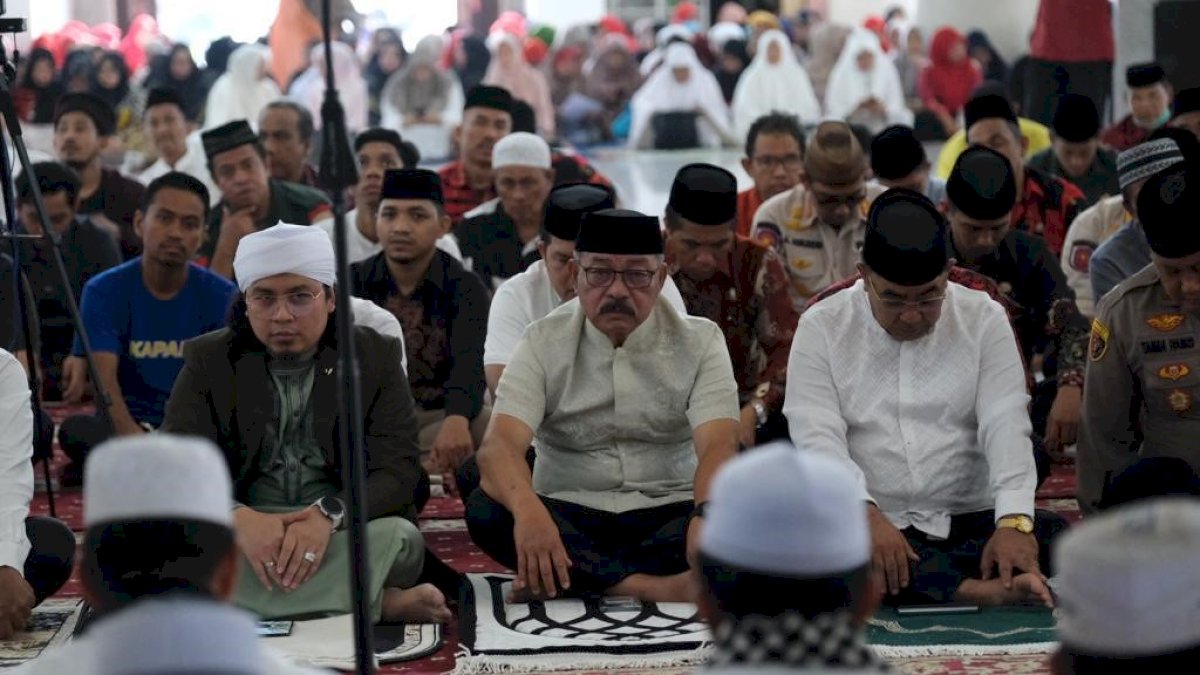 Pemkab dan Masyarakat Gowa Zikir dan Doa Bersama untuk Rakyat Palestina