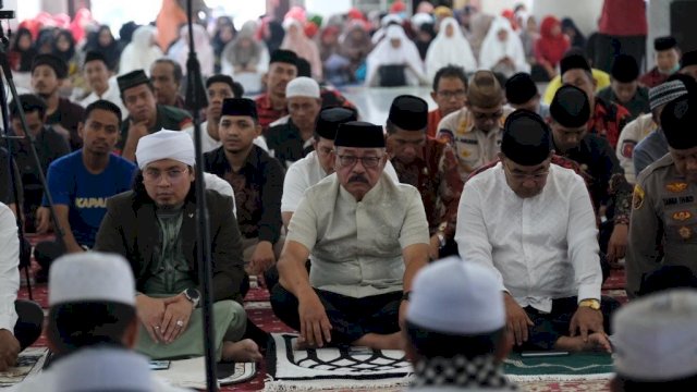 Pemkab Gowa zikir dan doa bersama untuk rakyat Palestina. Foto: Istimewa