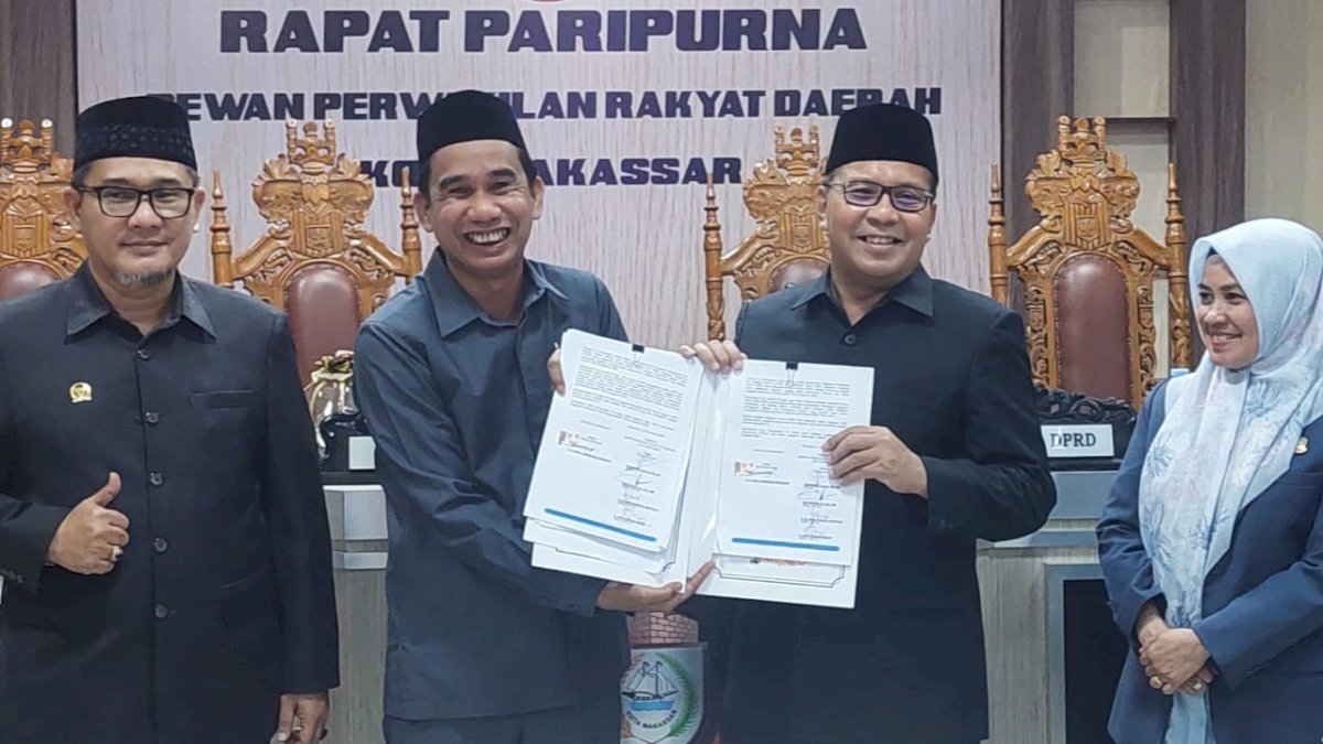 APBD 2024 Kota Makassar Sebesar Rp5,7 Triliun Disepakati, Wali Kota dan Ketua DPRD Tandatangani Nota Kesepahaman