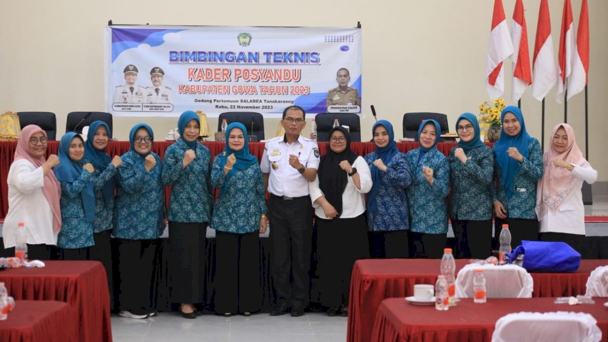 PKK Gowa Tingkatkan Keterampilan 205 Kader Posyandu dengan Gelar Bimtek