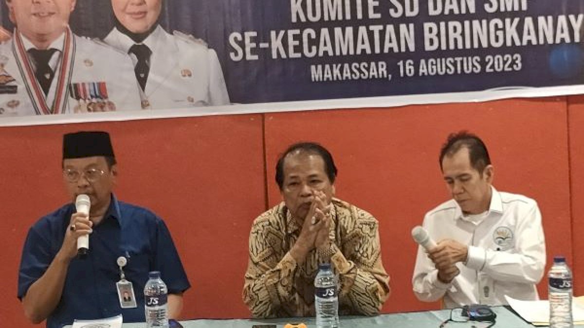 Pagi Ini, Dewan Pendidikan Makassar Rakor dengan Komite Sekolah Se-Kecamatan Biringkanaya