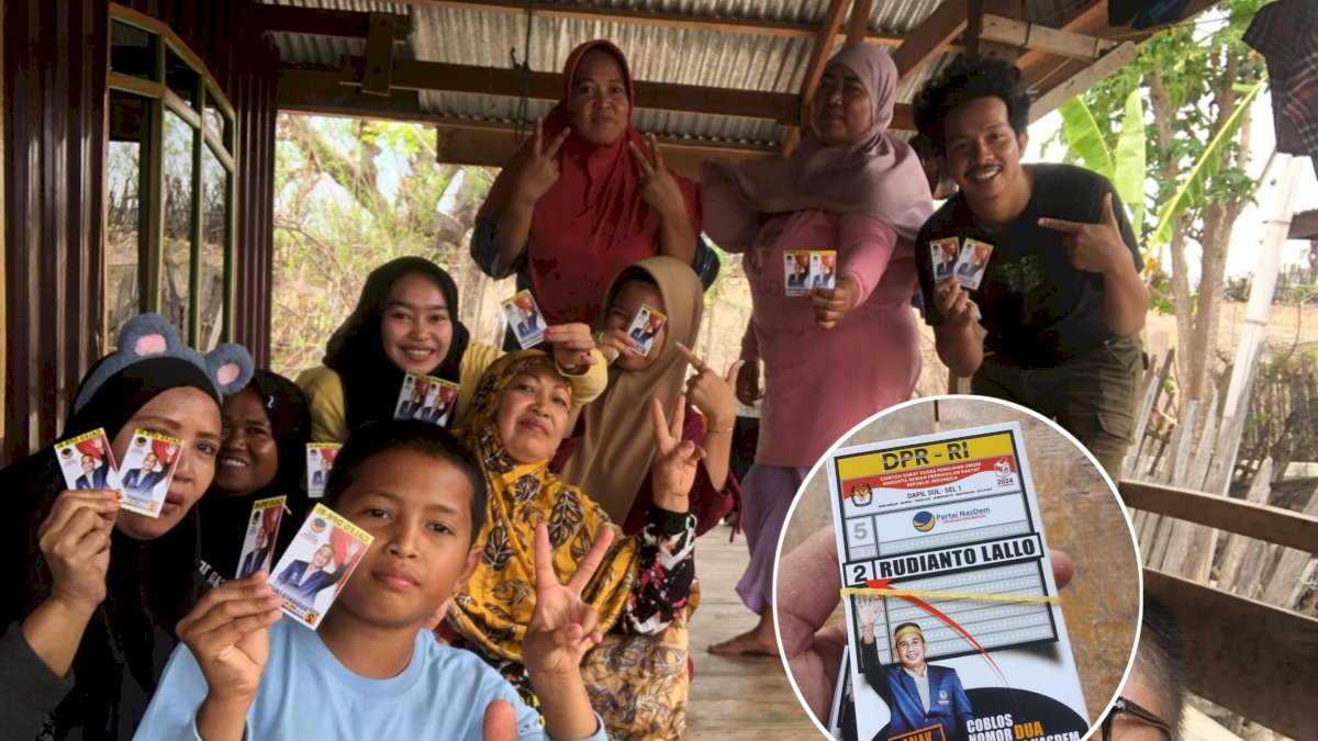 Dukungan Warga Jeneponto Ke Rudianto Lallo Menuju Senayan Terus Mengalir