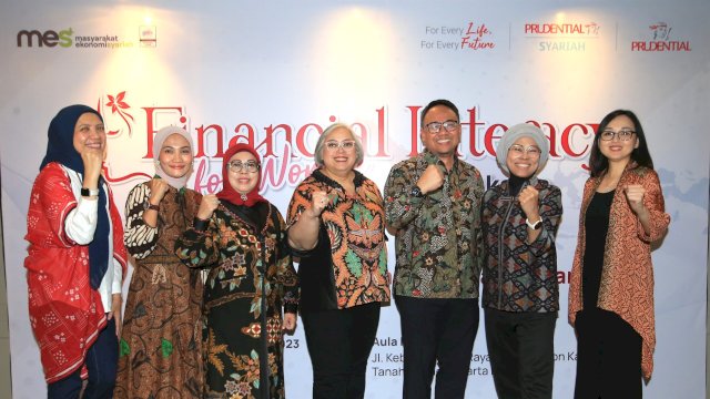 Workshop Literasi Keuangan bagi Perempuan bertema &lsquo;Merdeka Finansial Bukan Sekedar Impian&rsquo; oleh Prudential Indonesia dan Prudential Syariah. Foto: Istimewa
